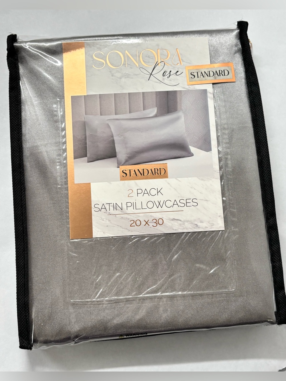 Sonora Rose Satin Pillowcases 2-Pack Standard